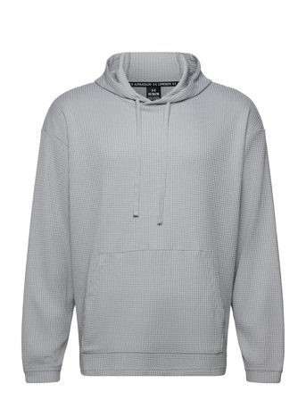 Ua Rival Waffle Hoodie Grey Under Armour