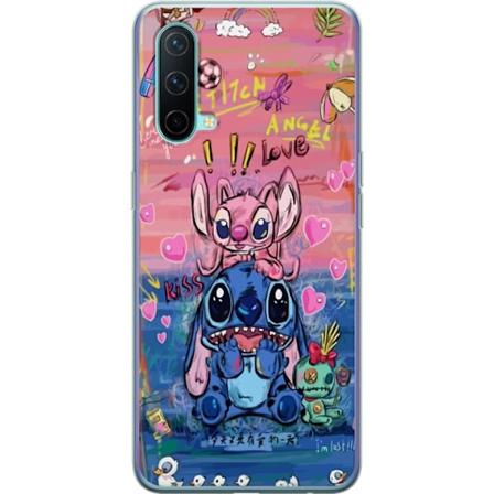 OnePlus Nord CE 5G Gjennomsiktig deksel Stitch kunst