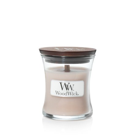 Woodwick Hourglass Candles Vanilla & Sea Salt 85gr - Candela Profumata