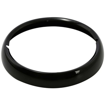 7 tommers svart motorsykkel frontlykt trimring for Touring Street Glide Road King