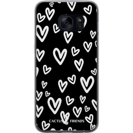 Yhteensopiva Puhelinkuori Samsung Samsung Galaxy S7 Cactus and Friends - Handdrawn Love Chaos