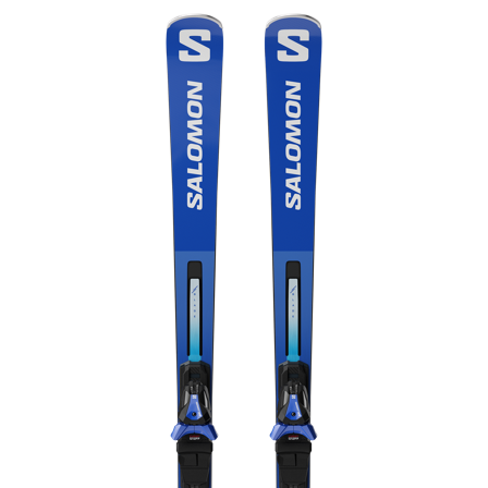 Salomon - Alpinski: Set E S/race Gs 10 + Mi12 Gw F80 - Race Blue / White
