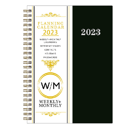 1 stk planleggingskalender denne linjebok underring løs-blads ukentlig