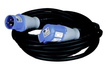 LKB 2403321 Skarvkabel CEE-don 7,5 meter, Anslutningsdon & kablar