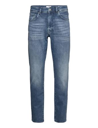 Slh196-Straightscott 31601 M.blue Noos Bottoms Jeans Regular Blue Selected Homme