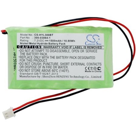Battery for Honeywell Lynx L5200 Touch 2 etc