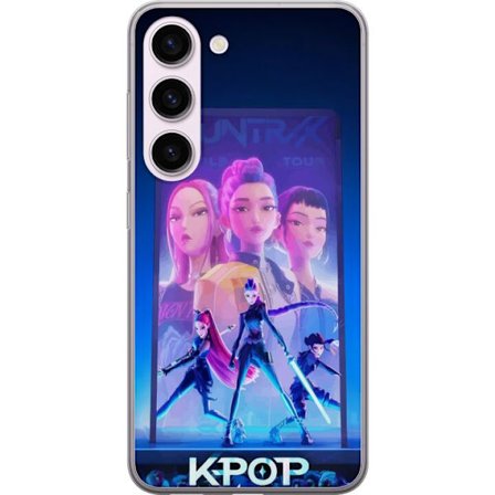 Yhteensopiva Puhelinkuori Samsung Samsung Galaxy S23 KPop Demon Hunters 2 HuntrX Girls motiivi, jossa futuristinen tyyli ja asenne