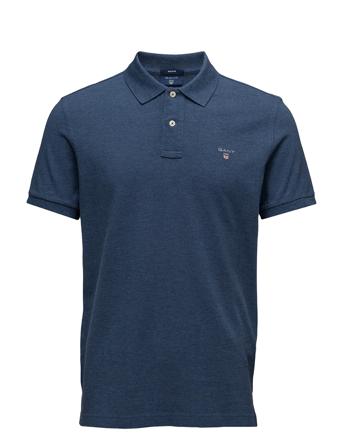 Original Pique Ss Rugger Blue GANT
