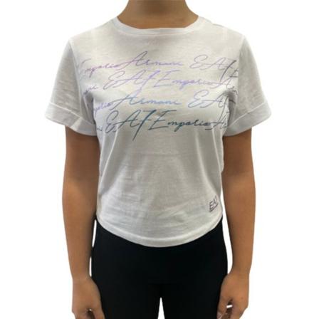 Emporio Armani Ea7, T-Shirts Wit, Dames, Maat:XS