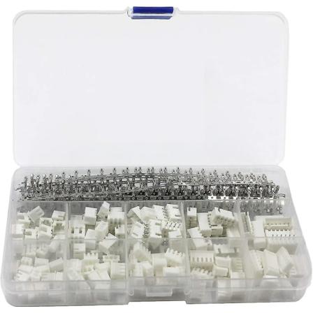 Arceli 460 st JST-kontaktkit med 2,54 mm JST-XH 2/3/4/5/6-hane-kontaktkåpa och stiftkontakt