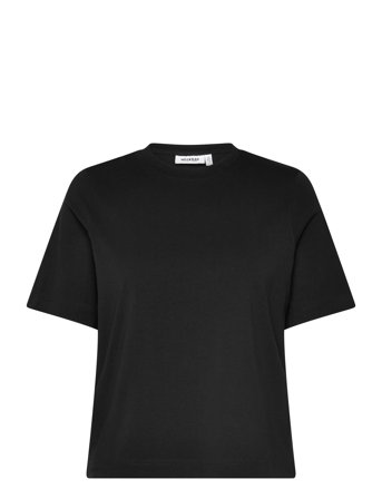 Weekday Perfect Boxy T-Shirt - Black - XS