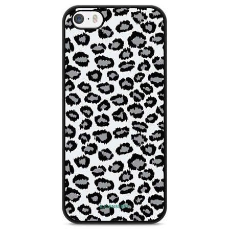 Bjornberry Skal iPhone 5/5s/SE (2016) - Grå Leopard