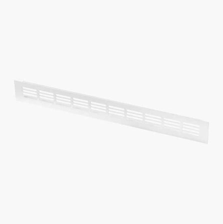 Överluftsgaller vit 600 x 60 mm