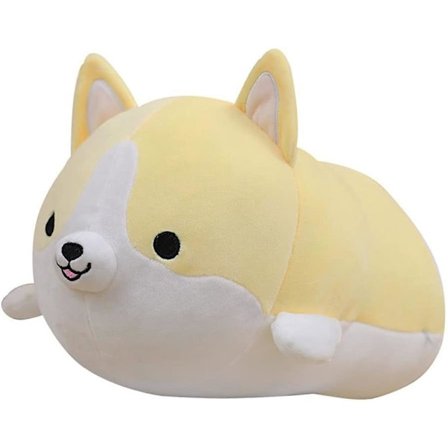 Plush Hundkudde, Söt Bakdel Fylld Djurleksak Present till Säng, Va