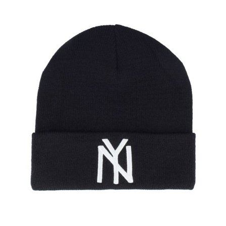 American Needle - Svart cuff Beanie - Ny Black Yankees Nl Knit Black Cuff @ Hatstore