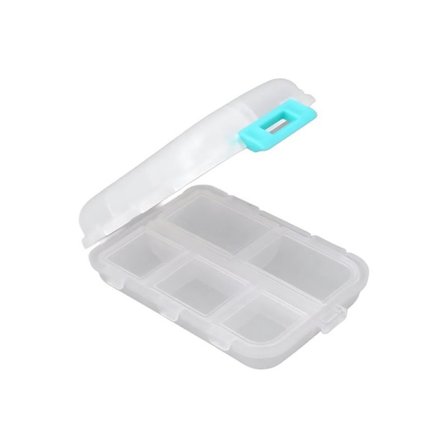 UNIQ Compact pilleæske til rejsebrug - Hvid