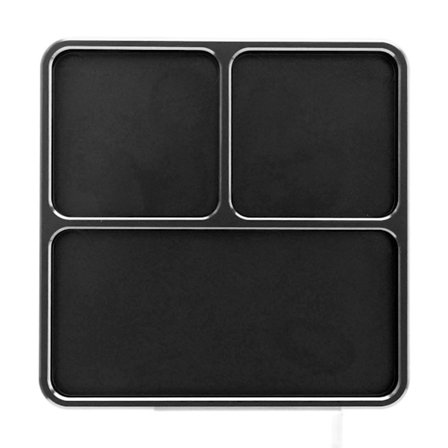 Metall RC Skrutray, Aluminiumslegering Skrutfesteplate, RC Reparasjonsverktøy for RC Bil, Båt, Modellfly