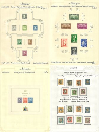 Island fra 1902 - Samling i 1 album