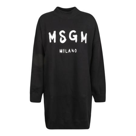 Msgm, Short Dresses Zwart, Dames, Maat:S