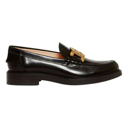 Tod's, Moccasins Zwart, Dames, Maat:39 EU