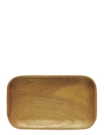 Aida | Raw Teak Wood Tray | ONE SIZE