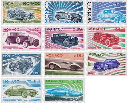 Monaco 1975 - YT 1018-1028 - Postfrisk - Postfrisk