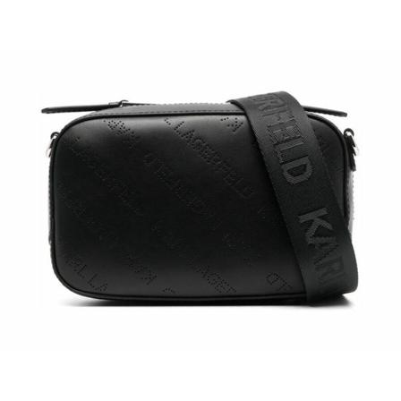 Karl Lagerfeld, Cross Body Bags Zwart, Dames, Maat:ONE Size