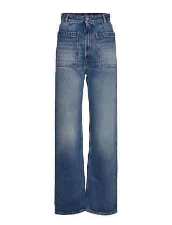 Pants 5 Pockets Blue MM6 Maison Margiela