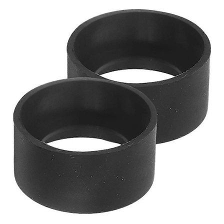 2 st Kikare Gummiokular för 36 mm–38 mm Stereoskopiskt Mikroskop Okular Kikare Ögonmussla Ersättning Gummiokular Skydd Okularskydd