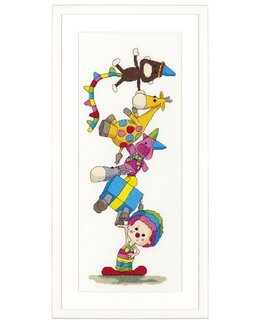 Broderikit Billede Legetime - Thea Gouverneur