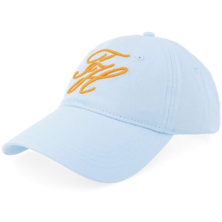 Tommy Hilfiger - Blå unconstructed Keps - Script Soft 6 Panel Cap Keepsake Blue Dad Cap @ Hatstore