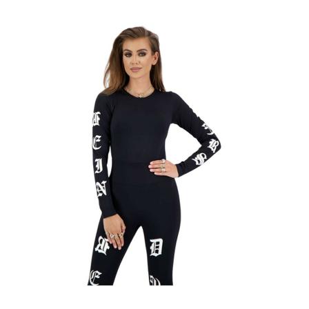 Reinders Body Long Sleeves Ancient True , Zwart , Dames , Maat: S Sportkleding & Sportschoenen