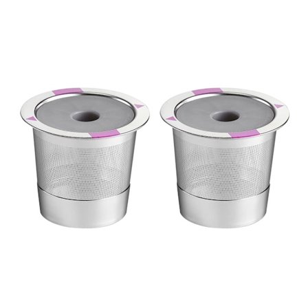 Återanvändbart kaffefilter för överhällning, kaffetratthållare, korg, sil, metall, kaffebryggare, kaffefilter