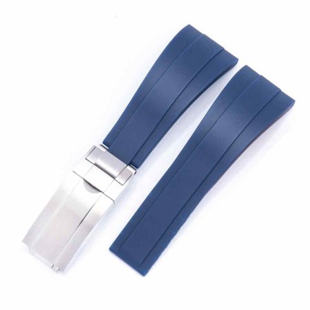 Klockarmband - blått utan spänne (observera att klockspänne krävs)