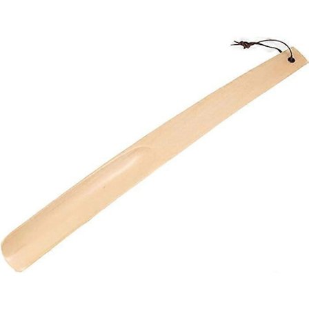 15 tommer langt skohorn, profesjonelt skohorn i tre med langt håndtak, komfortabel skohjelp