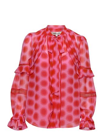 Arlington Pitkähihainen Pusero Paita Monivärinen/Kuvioitu Diane Von Furstenberg