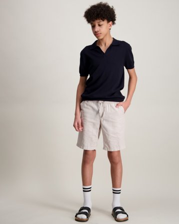 Jack & Jones JPSTJAIDEN JJSUMMER JOGGER SHORT SN JNR Beżowy Szorty Chłopiec - Kids Brand Store