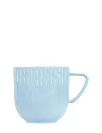 Confetti Mug W/Relief 1 Pcs Giftbox Home Tableware Cups & Mugs Coffee Cups Blue Aida