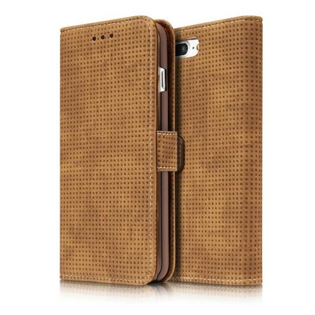 Plånboksfodral i Retrodesign från LEMAN till iPhone 7 Plus