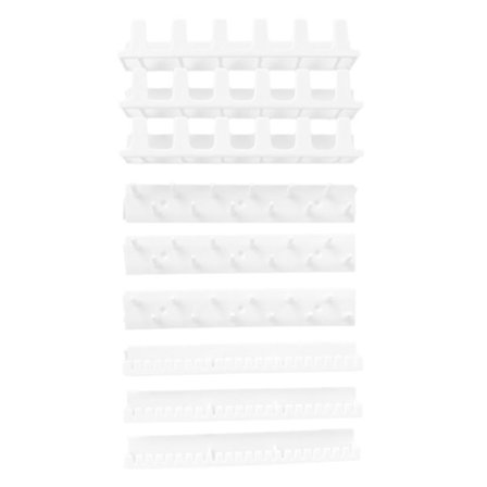 9 stk. ophængt smykkearrangør sæt vægmonteret holder