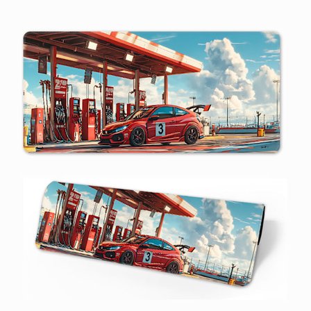 Musmatta - Kantsömmad Halkfri Bilbordsmatta (R-290, 300*600*4mm)