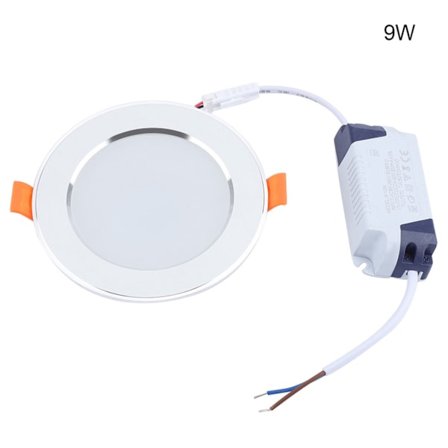 AC85-265V 9W LED-kattovalaisin Kattopaneelivalo Ihmiskehon liiketunnistin Induktio-alasvalo