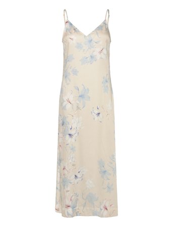 Floral Print Slip Dress GANT Cream