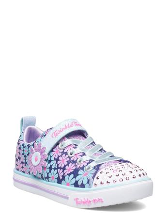 Girls Sparkle Lite - Super Bloom Patterned Skechers