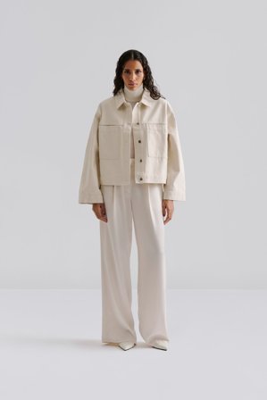 Malina - Marlee denim jacket - XS - Cream