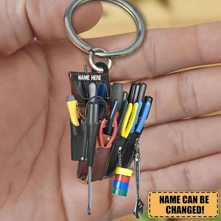 Akrylnyckelring Elektrikerverktygsnyckelring 1 1