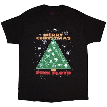 Pink Floyd Unisex Vuxen Merry Christmas T-Shirt L Svart
