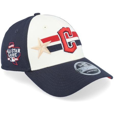 New Era - MLB Blauw adjustable Cap - Cleveland Guardians MLB 24 All Star Game 9FORTY White/Navy Adjustable @ Hatstore