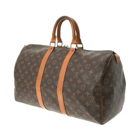Louis Vuitton Vintage, Pre-owned Keepall 45 Bruin, Dames, Maat:ONE Size