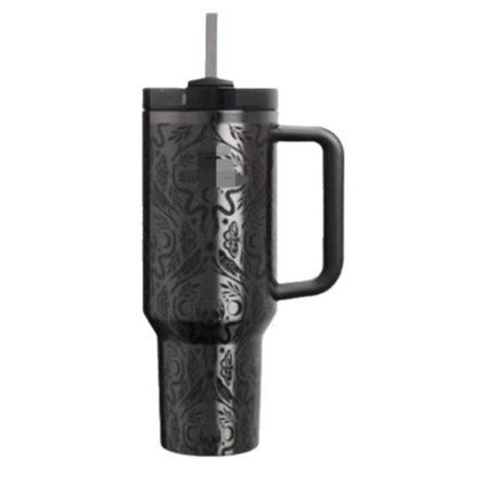40-ounce Halloween Deadly Damask Mönstrad Isolerad Mugg